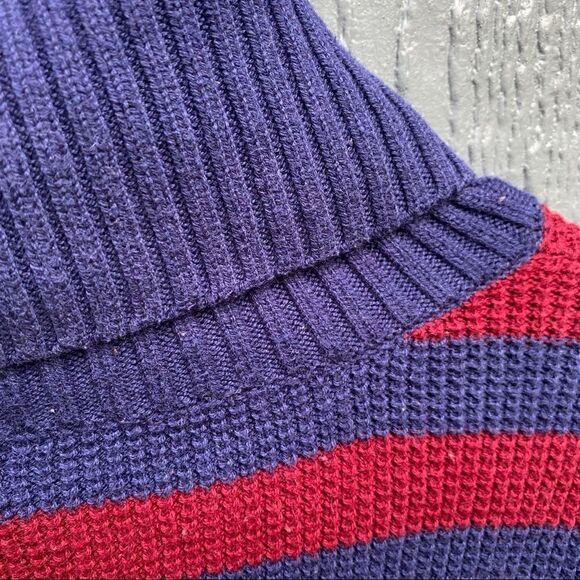 Eddie Bauer Striped Sweater with Cowl Neck 2X - Picture 3 of 8
